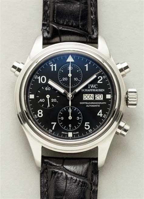 iwc doppelchronograph 3713 review|Buying Guide: The Best IWC Watches From The 1990s .